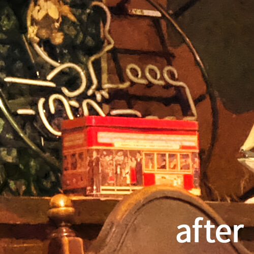 After Noise Reduction with Fine Detail mode applied.