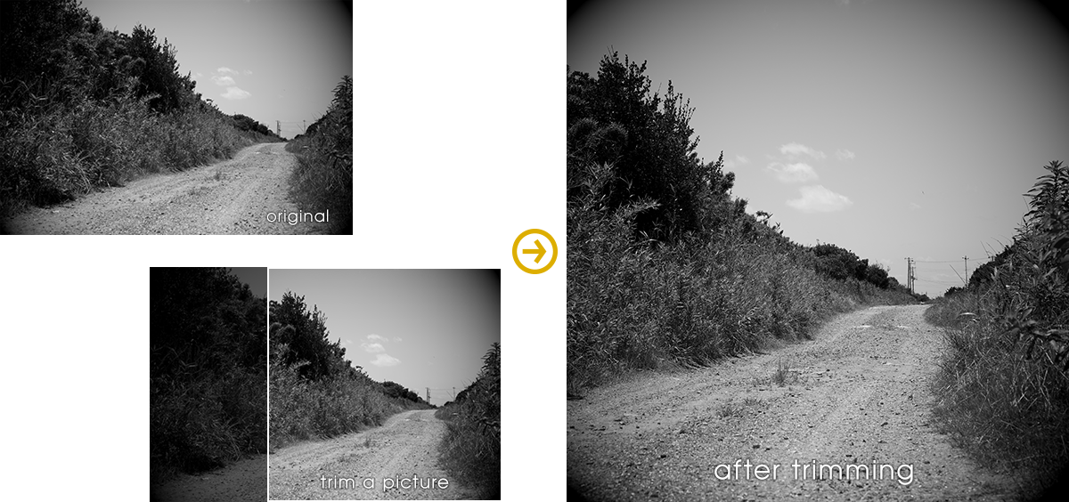 Peripheral Dimming after Trimming