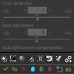 SILKYPIX Set / Clear Marks from Status Bar