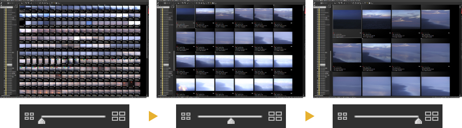Thumbnail Width Slider
