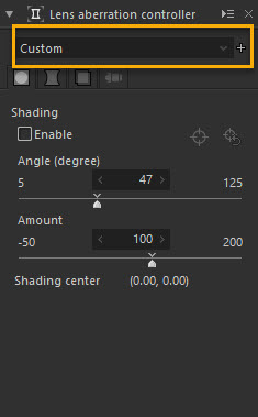 SILKYPIX can use the LensFun database to adjust for different commercial lenses